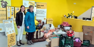 Local donations delivered to Dogs Trust Cardiff Centre