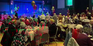 Tenby & Saundersfoot senior citizens enjoy a festive feast