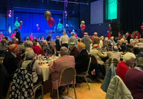 Tenby & Saundersfoot senior citizens enjoy a festive feast