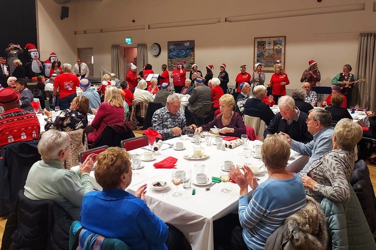 Saundersfoot senior citizens dinner
