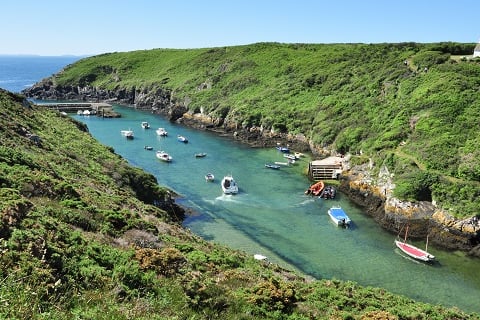 View on Sean Fletcher’s favourite Pembrokeshire walk (near St Davids)