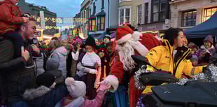Tenby's Christmas lights switch-on tomorrow