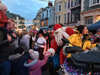 Tenby's Christmas lights switch-on tomorrow