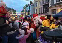 Tenby's Christmas lights switch-on tomorrow