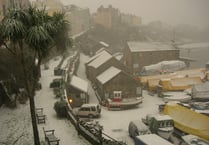 WATCH: When heavy snowfall turned Tenby into a winter wonderland