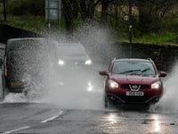 Drivers urged to lower speed and check tyres amid weather warnings