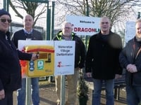 New defibrillator donated to Pembrokeshire village