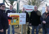New defibrillator donated to Pembrokeshire village