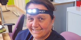 Donations fund head torches for Carmarthenshire's community nurses