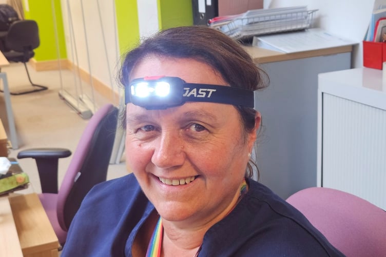 Headtorches for community nurses.