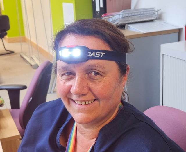 Donations fund head torches for Carmarthenshire's community nurses