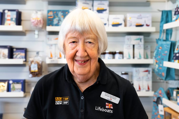 Doreen Mortimer Tenby RNLI