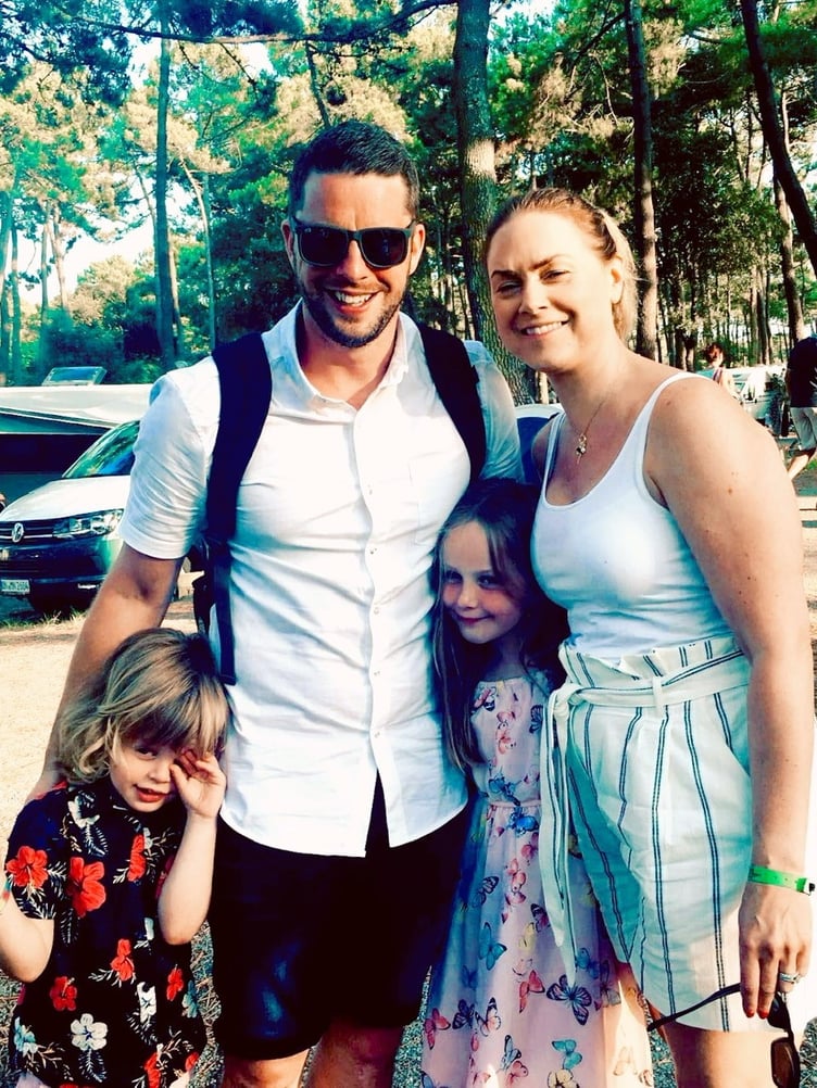 Craig Maxwell and family