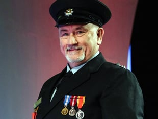 British Empire Medal for Pembrokeshire fire station WM Euros Edwards