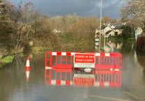 Heavy flooding continues to disrupt Tenby