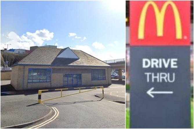 The site of the new McDonald’s restaurant in Milford Haven.