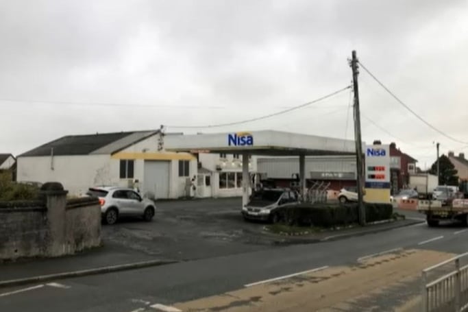 petrol station and store in Crymych