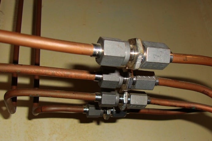 Gas pipe
