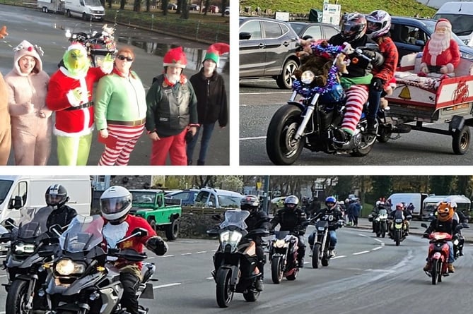 Scenes from the 3 Amigos Toy Run in Pembroke.