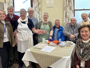 Health Minister receives warm welcome at Pembrokeshire ‘Warm Room’
