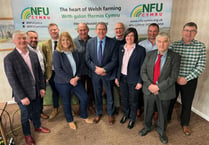 NFU Cymru members re-elect Presidential team