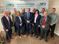 NFU Cymru members re-elect Presidential team