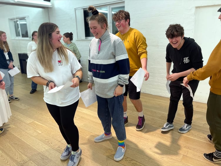 12 members of Torch Youth Theatre will be taking the play Replica on tour in February 2024.