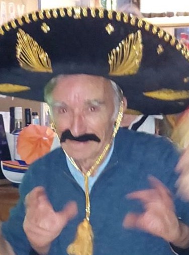 Commodore Blake in his Mexican attire!