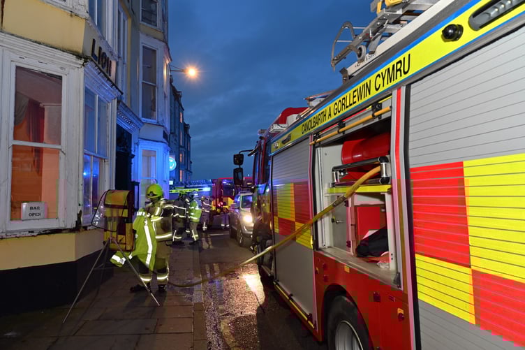 Tenby fire