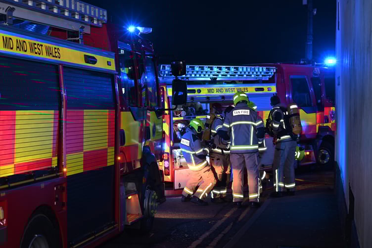Tenby fire Jan 24