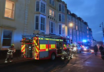 16 people evacuated from Tenby hotel fire