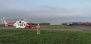 Pembrokeshire airport staff thanked for supporting emergency services