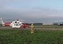 Pembrokeshire airport staff thanked for supporting emergency services