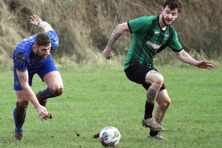Action from Kilgetty vs Hakin