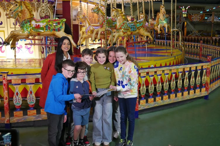 Blue Peter Saundersfoot school