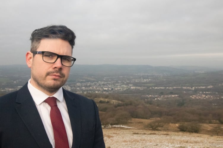 Carmarthenshire Labour leader Rob James (submitted by Rob James and free for use for all BBC wire partners)