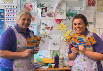 Children’s ward receives arts and crafts thanks to charitable funds