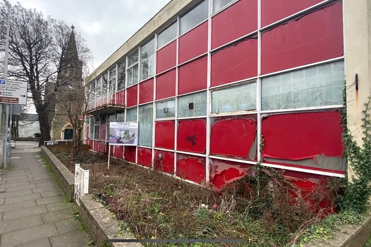 The former Royal Mail sorting office in Tenby
