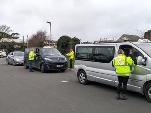 Pembrokeshire Council and police conduct checks on taxi operators