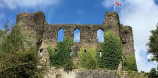 Haverfordwest Castle closed off during regeneration project work