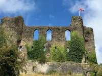 Haverfordwest Castle closed off during regeneration project work