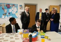 Ministerial visit for two Pembrokeshire schools