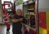 Fire crews respond to Tenby incident