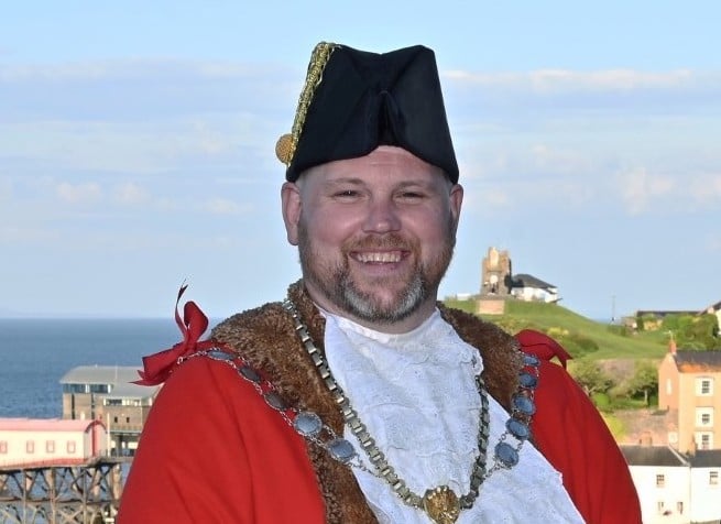 Tenby Mayor Cllr Dai Morgan