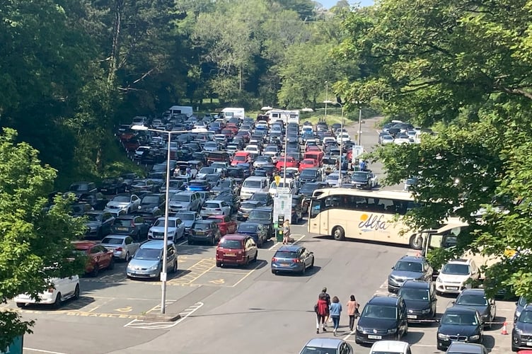 Tenby's North Beach car park is run by Pembrokeshire County Council