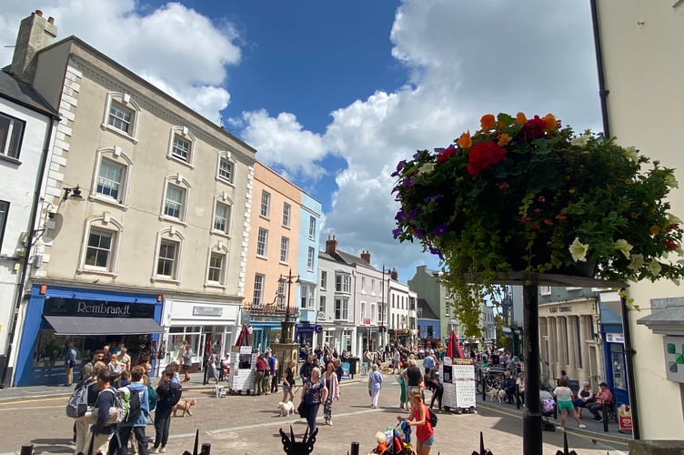 Tenby's Tudor Square