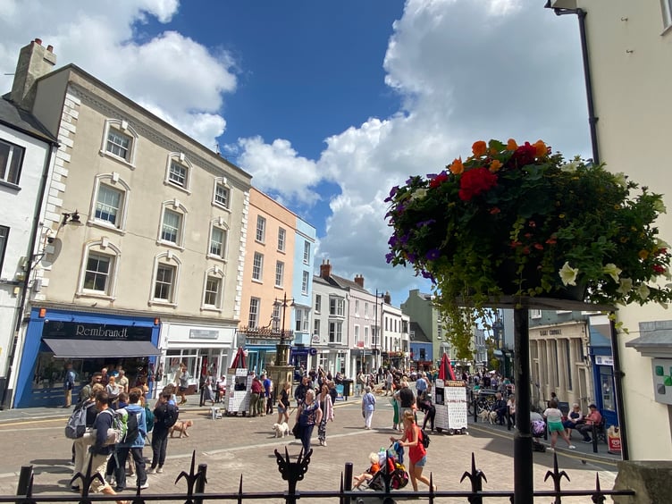 Tenby's Tudor Square
