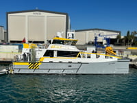 Vessel working on offshore wind farms over Europe named after Tenby