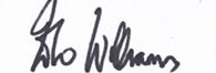 Iolo Williams signature