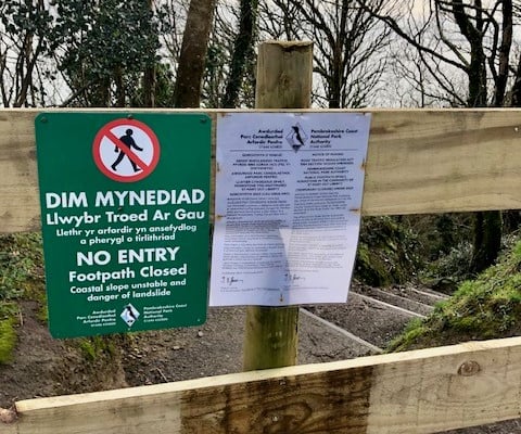 Monkstone beach access to remain closed due to safety concerns